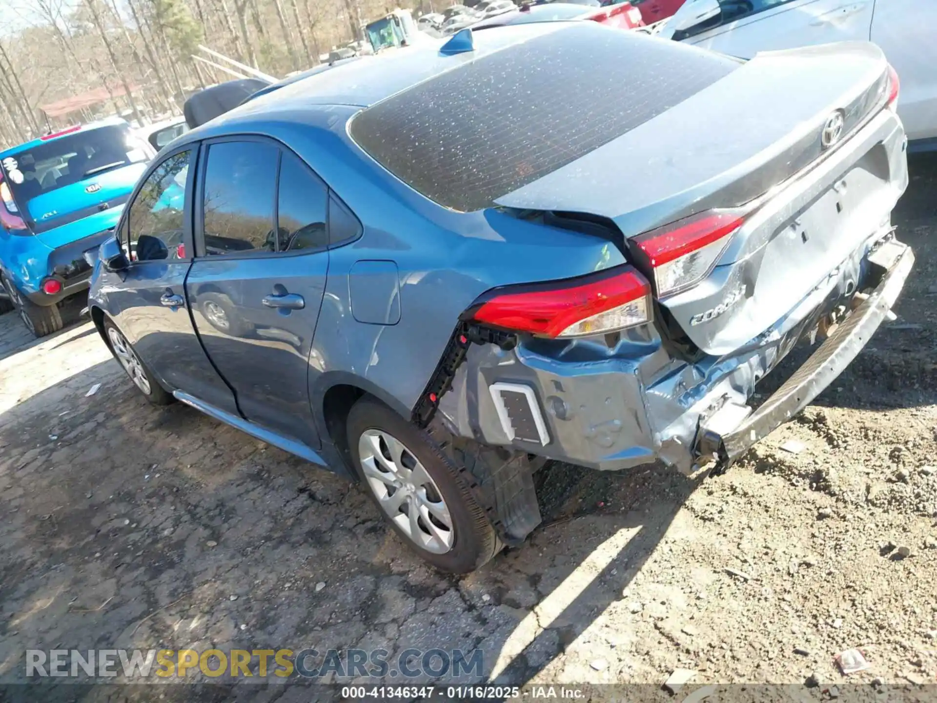 3 Photograph of a damaged car JTDEPMAE7MJ124964 TOYOTA COROLLA 2021