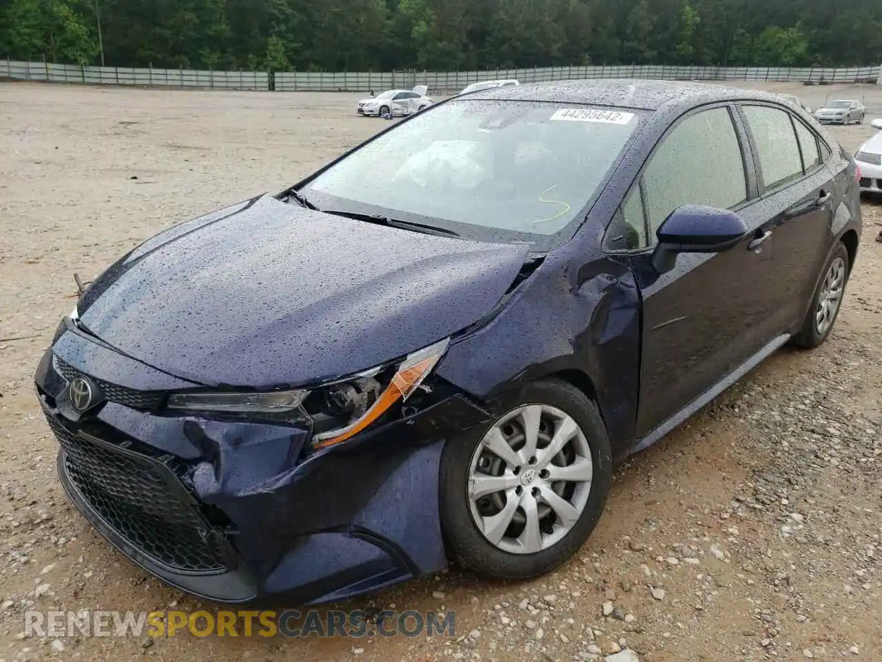 2 Photograph of a damaged car JTDEPMAE7MJ125645 TOYOTA COROLLA 2021