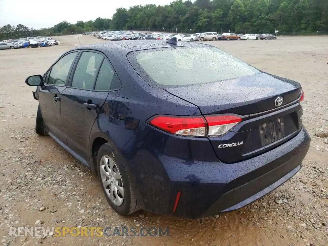 3 Photograph of a damaged car JTDEPMAE7MJ125645 TOYOTA COROLLA 2021