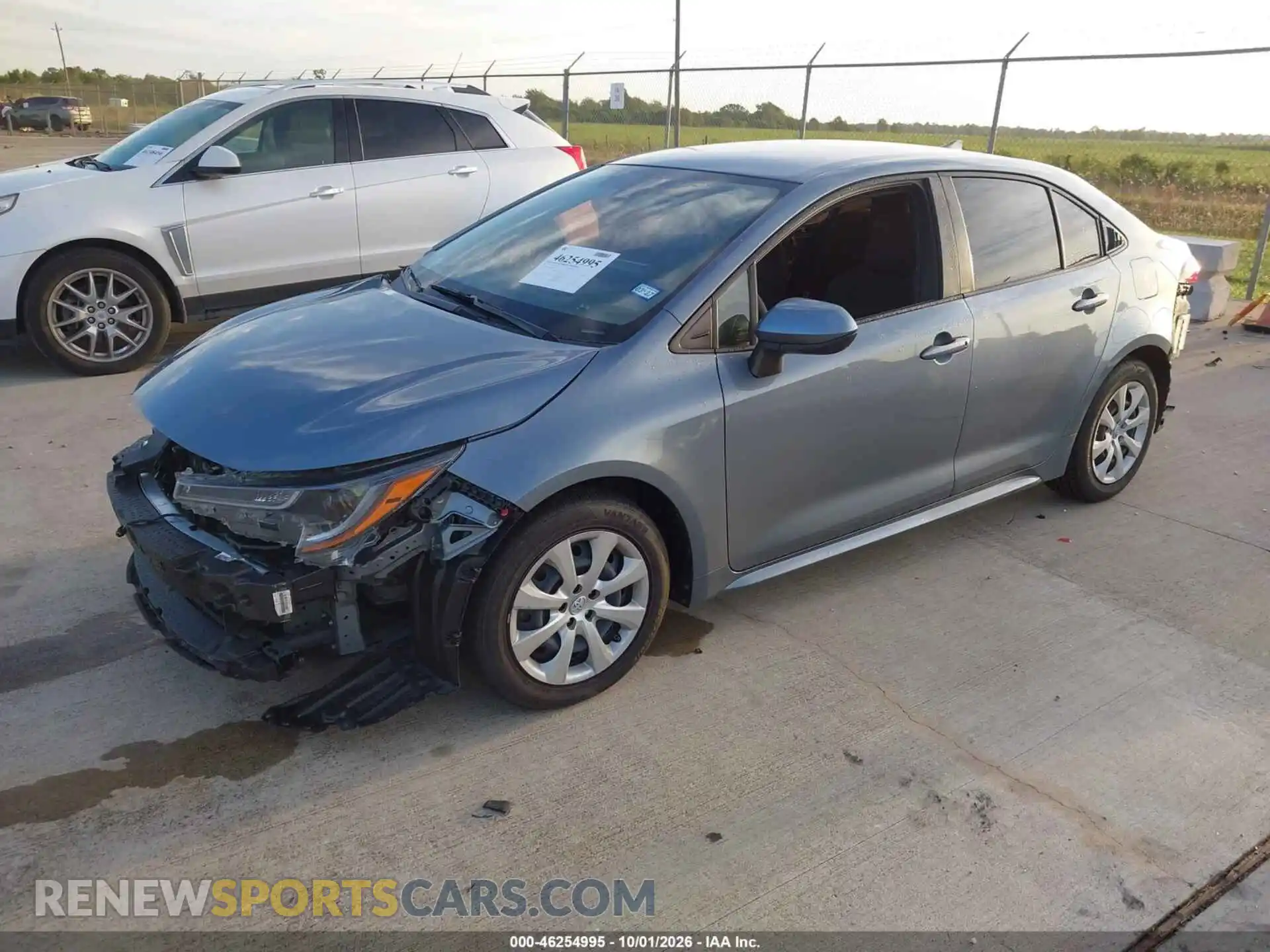 2 Фотография поврежденного автомобиля JTDEPMAE7MJ126987 TOYOTA COROLLA 2021