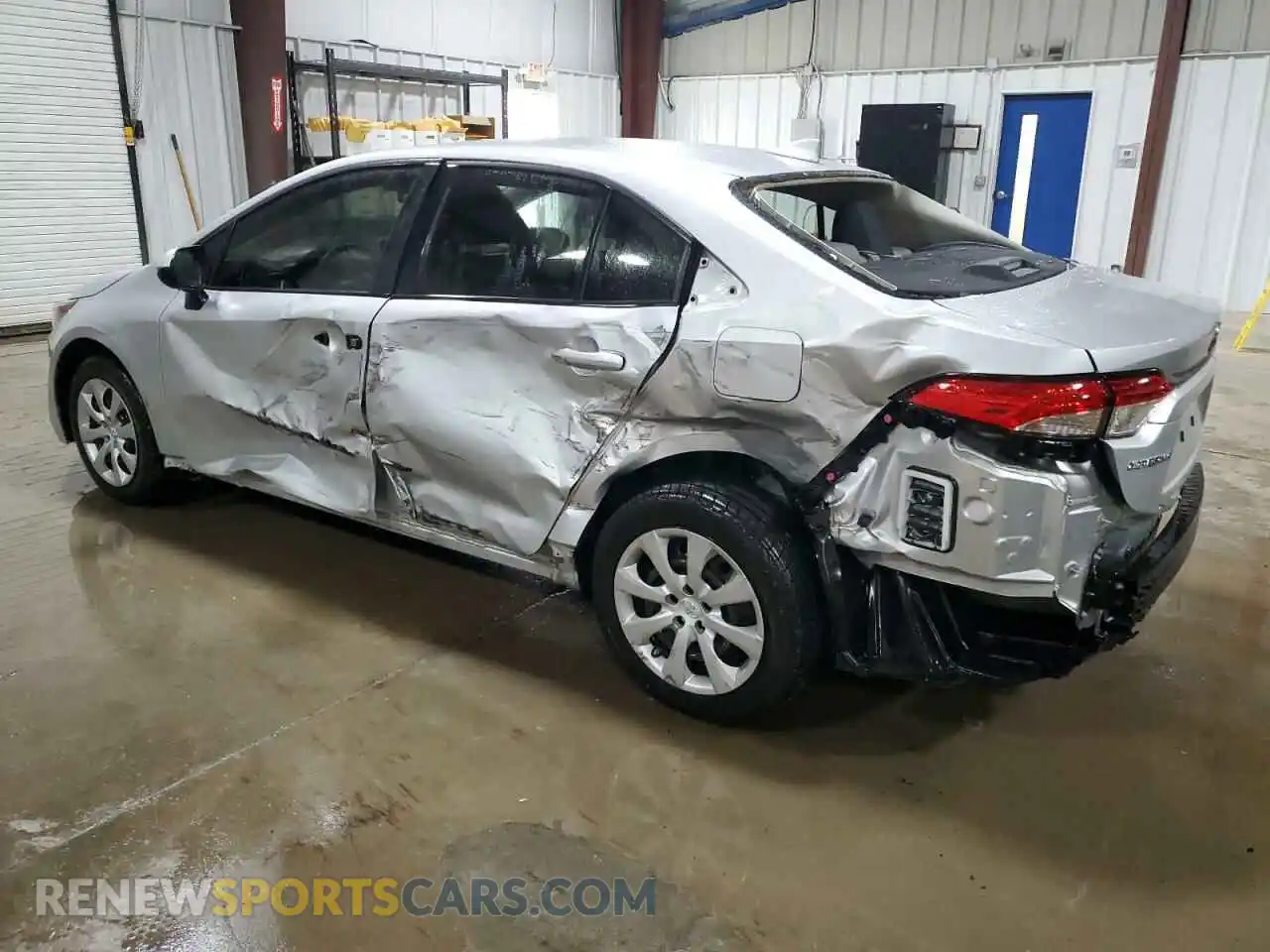 2 Photograph of a damaged car JTDEPMAE7MJ129159 TOYOTA COROLLA 2021