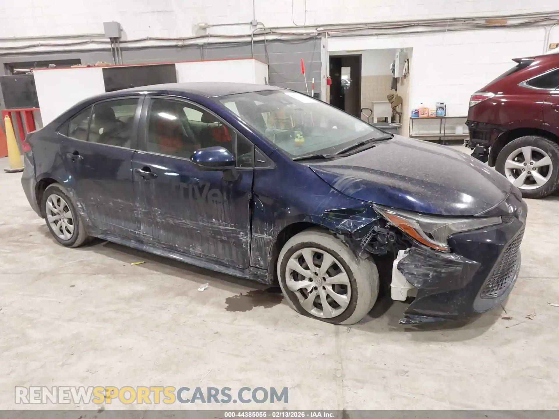 1 Photograph of a damaged car JTDEPMAE7MJ130585 TOYOTA COROLLA 2021
