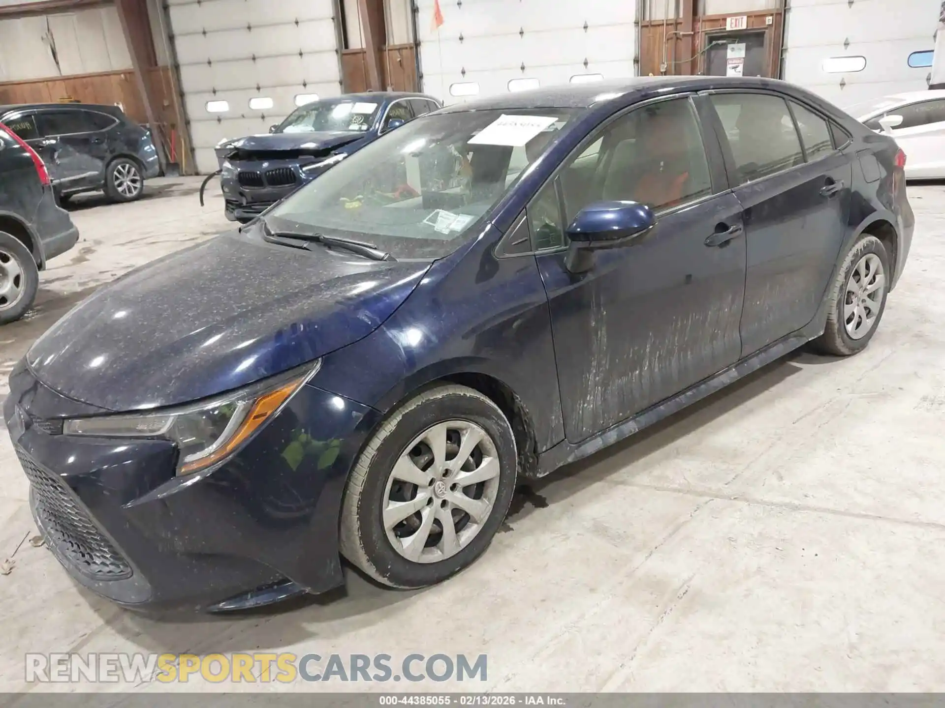 2 Photograph of a damaged car JTDEPMAE7MJ130585 TOYOTA COROLLA 2021