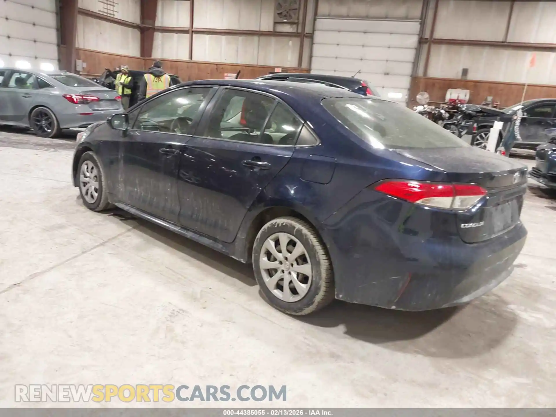 3 Photograph of a damaged car JTDEPMAE7MJ130585 TOYOTA COROLLA 2021