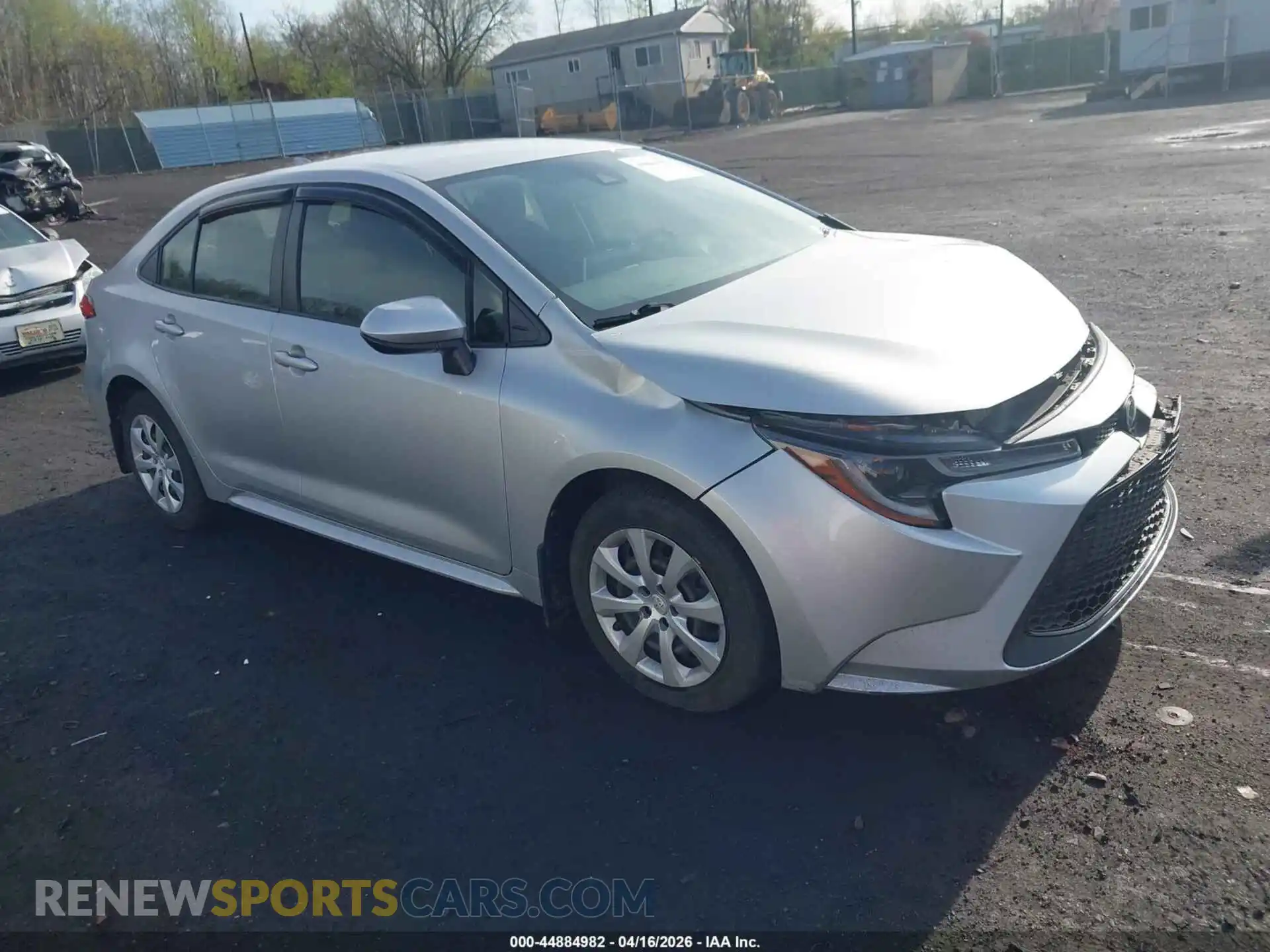 1 fotografías del automóvil dañado JTDEPMAE7MJ133924 TOYOTA COROLLA 2021