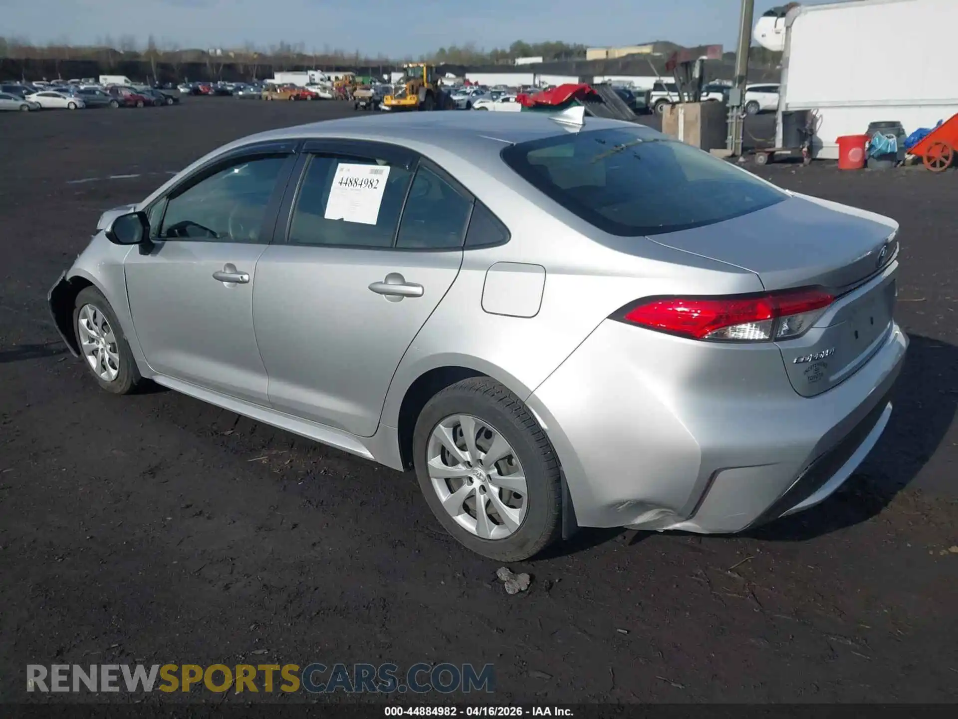3 fotografías del automóvil dañado JTDEPMAE7MJ133924 TOYOTA COROLLA 2021