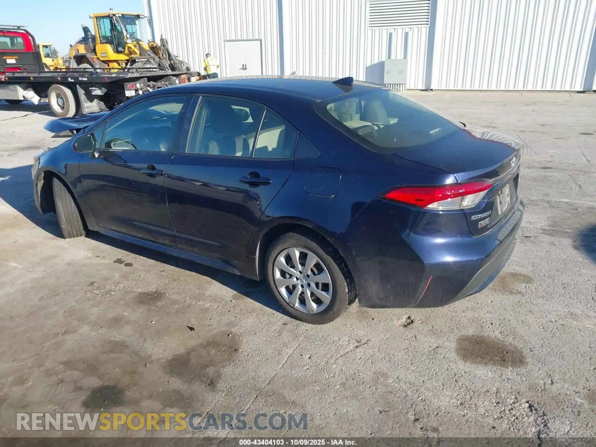 3 Photograph of a damaged car JTDEPMAE7MJ134362 TOYOTA COROLLA 2021