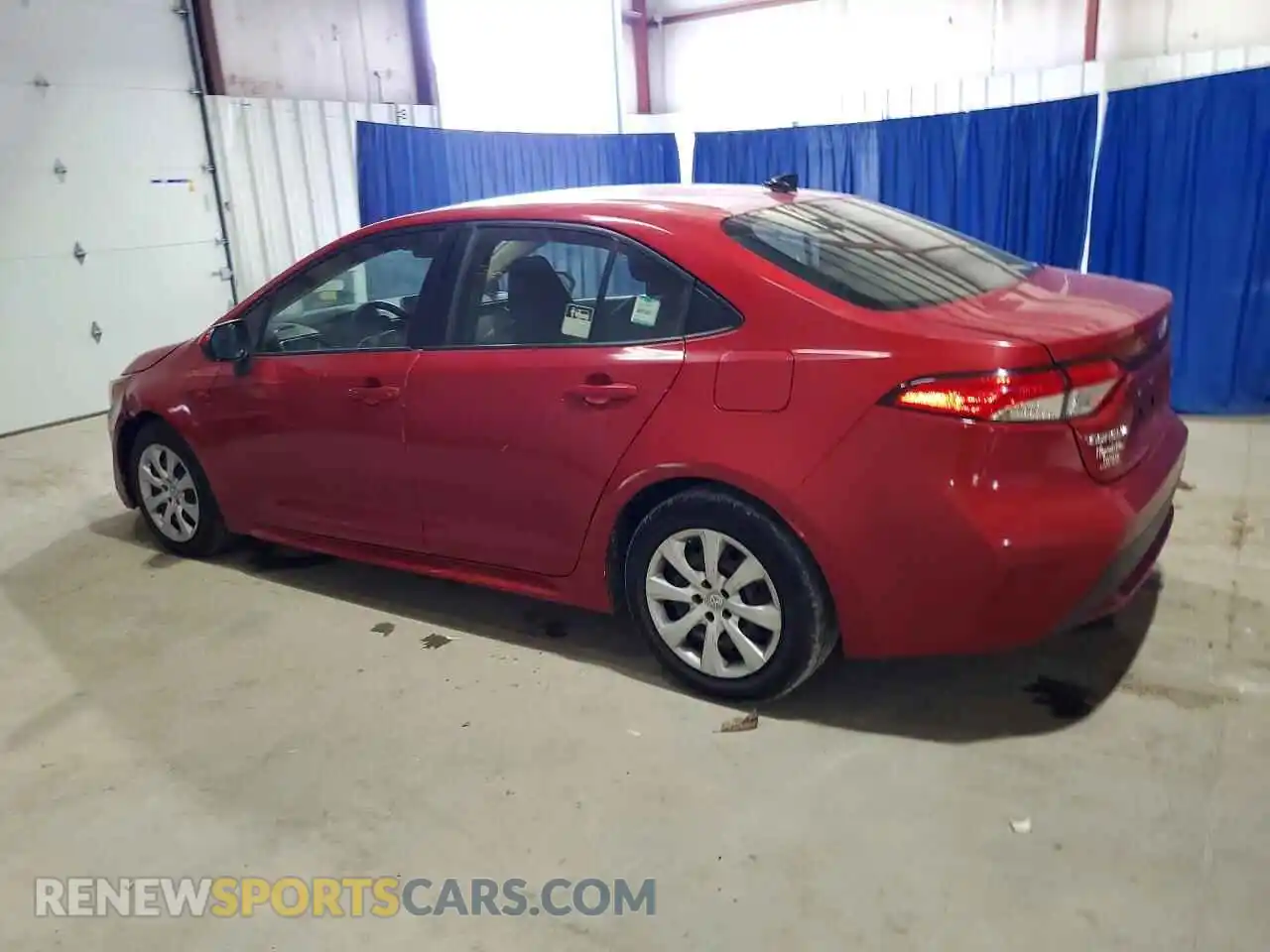 2 Photograph of a damaged car JTDEPMAE7MJ136340 TOYOTA COROLLA 2021