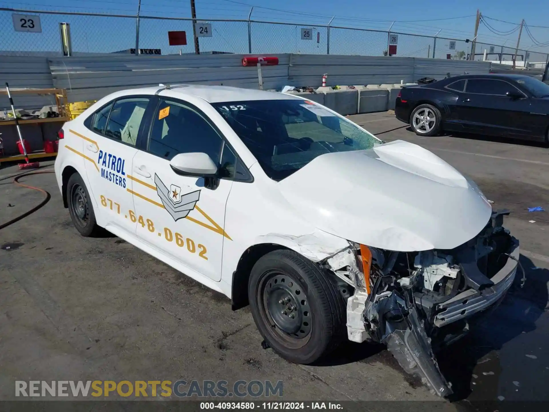 1 Photograph of a damaged car JTDEPMAE7MJ139769 TOYOTA COROLLA 2021