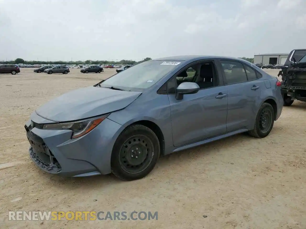 1 Photograph of a damaged car JTDEPMAE7MJ142381 TOYOTA COROLLA 2021
