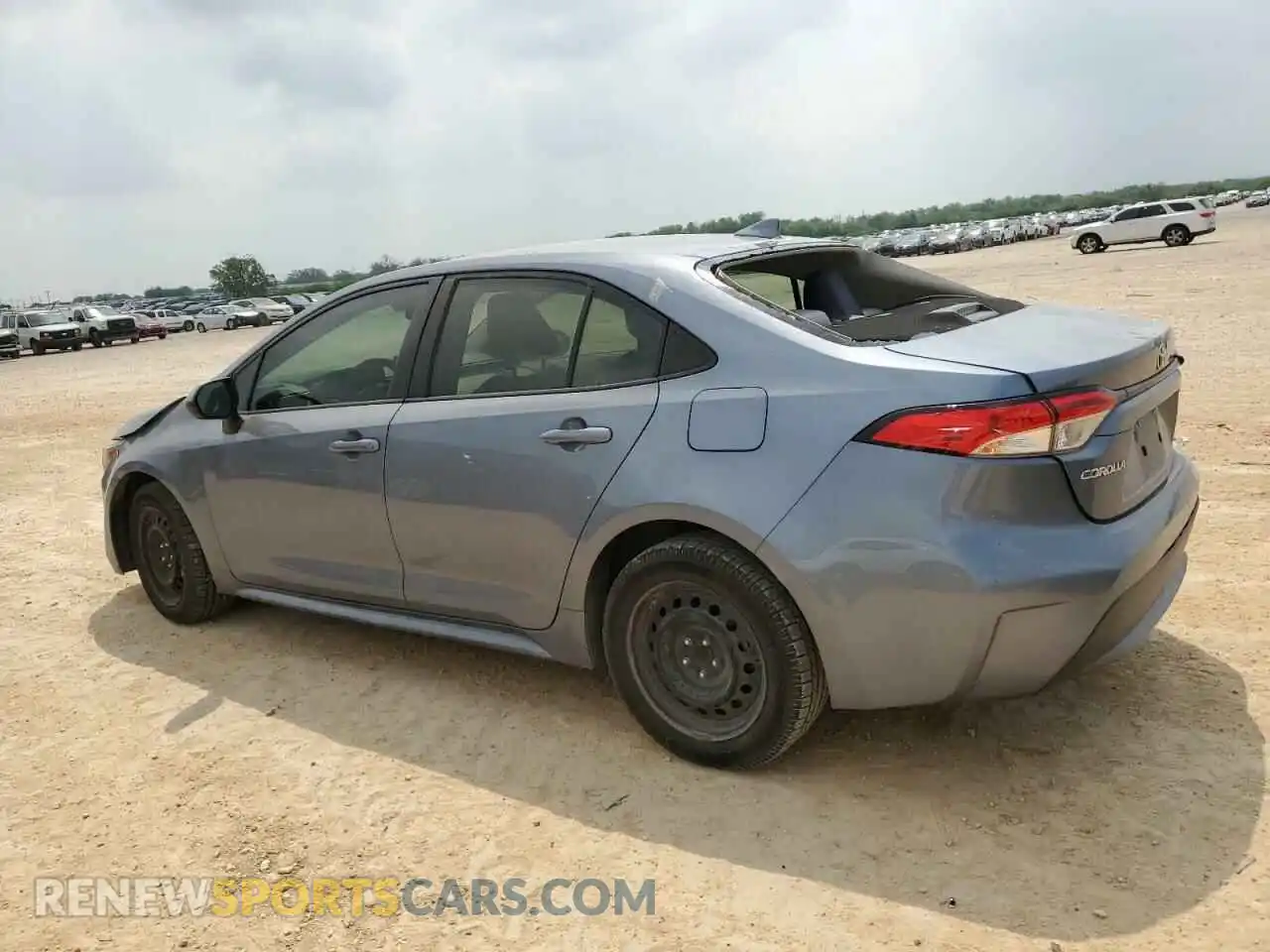 2 Photograph of a damaged car JTDEPMAE7MJ142381 TOYOTA COROLLA 2021