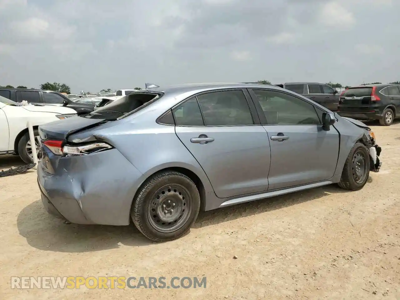 3 Photograph of a damaged car JTDEPMAE7MJ142381 TOYOTA COROLLA 2021