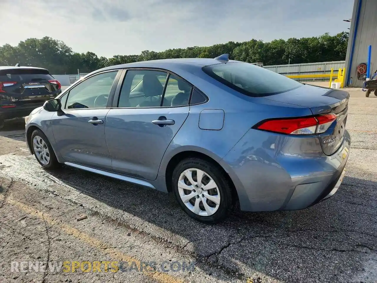 2 Photograph of a damaged car JTDEPMAE7MJ143109 TOYOTA COROLLA 2021