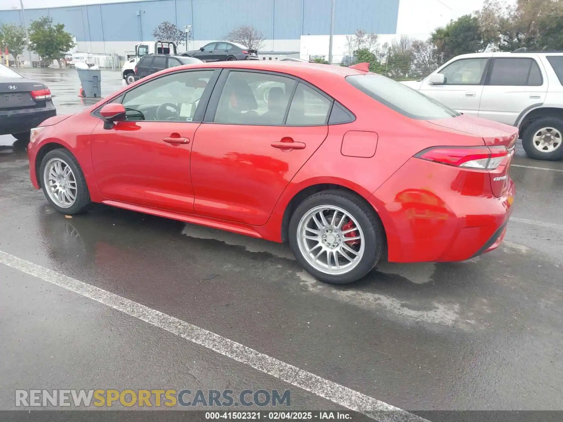 3 Photograph of a damaged car JTDEPMAE7MJ143515 TOYOTA COROLLA 2021