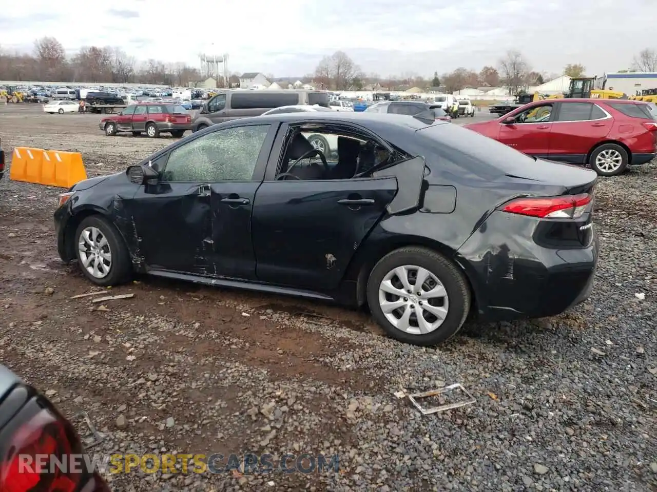 2 Photograph of a damaged car JTDEPMAE7MJ144762 TOYOTA COROLLA 2021