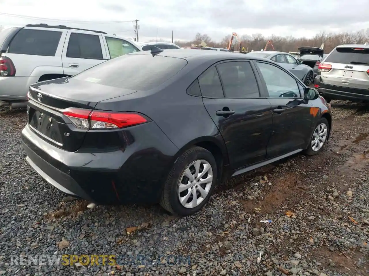 3 Photograph of a damaged car JTDEPMAE7MJ144762 TOYOTA COROLLA 2021