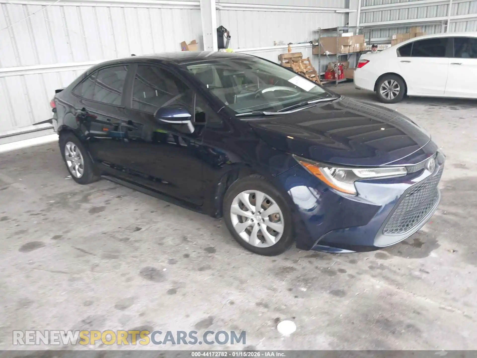 1 Photograph of a damaged car JTDEPMAE7MJ145085 TOYOTA COROLLA 2021