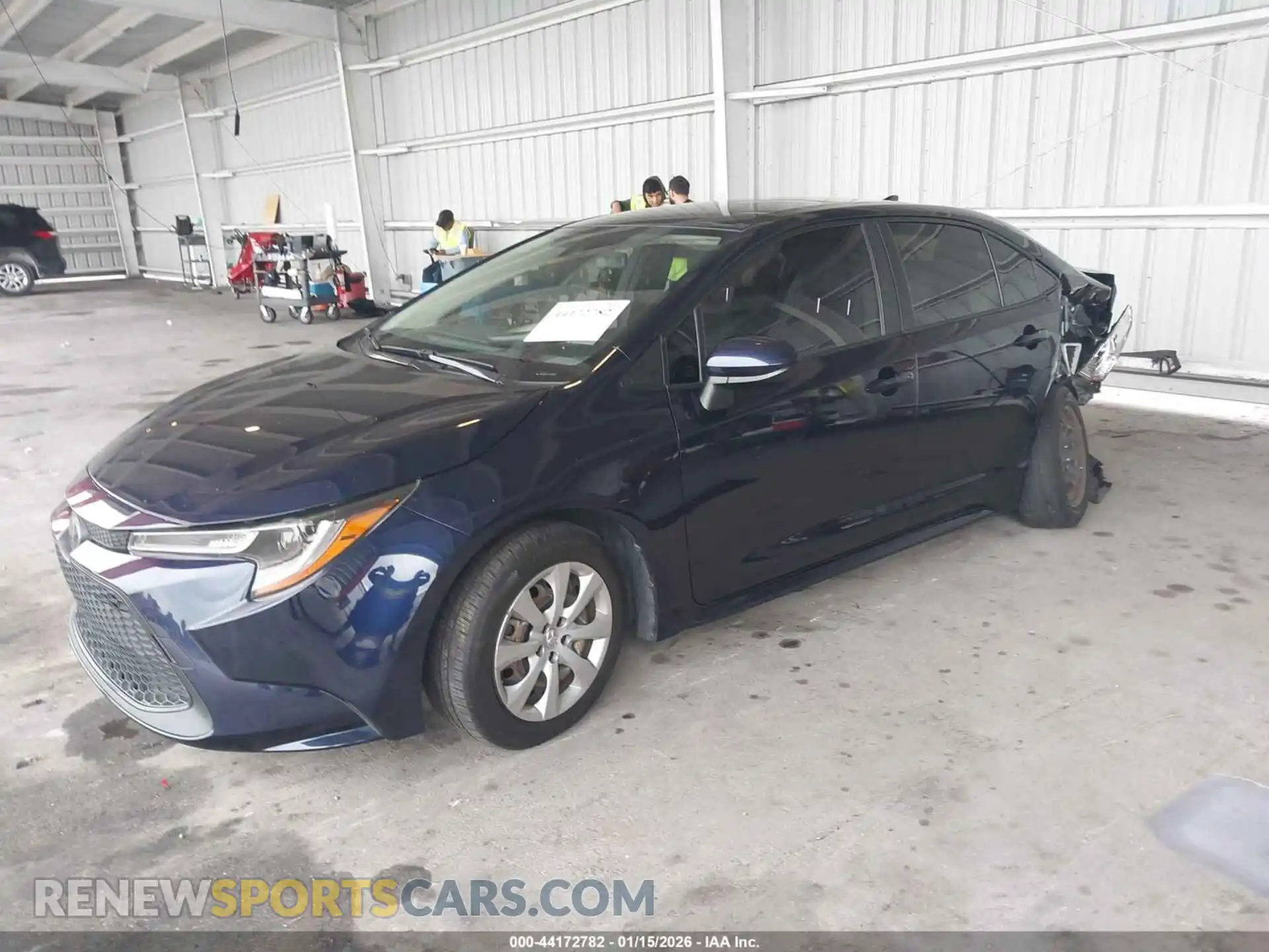 2 Photograph of a damaged car JTDEPMAE7MJ145085 TOYOTA COROLLA 2021