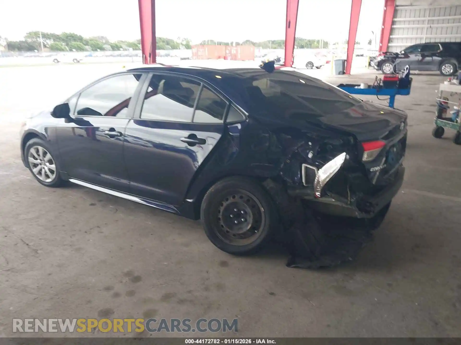 3 Photograph of a damaged car JTDEPMAE7MJ145085 TOYOTA COROLLA 2021
