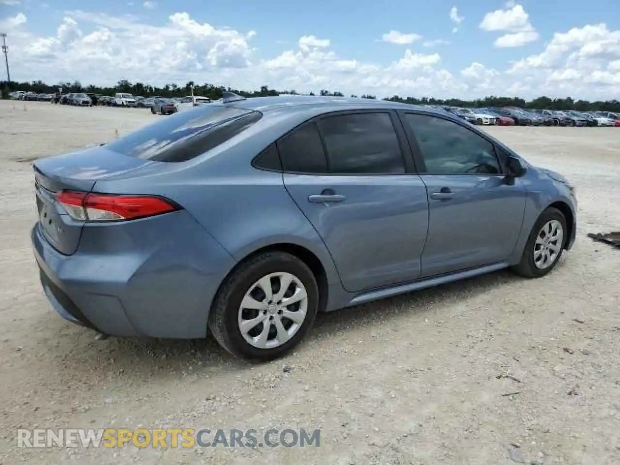 3 Photograph of a damaged car JTDEPMAE7MJ145751 TOYOTA COROLLA 2021