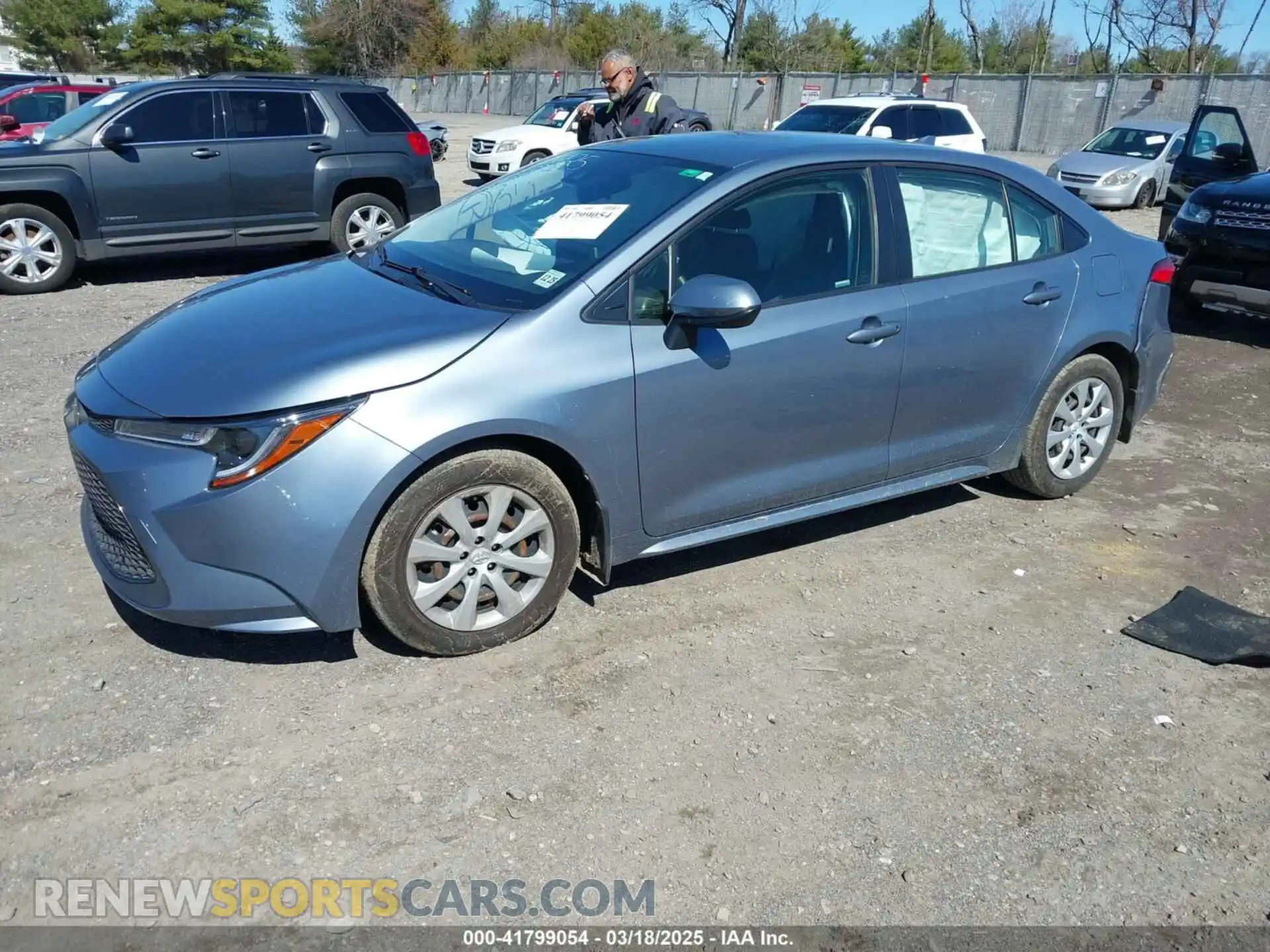 2 Photograph of a damaged car JTDEPMAE7MJ151646 TOYOTA COROLLA 2021