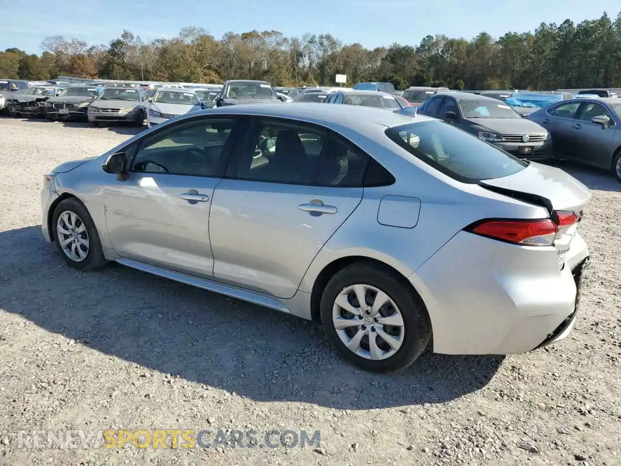 2 Photograph of a damaged car JTDEPMAE7MJ153073 TOYOTA COROLLA 2021