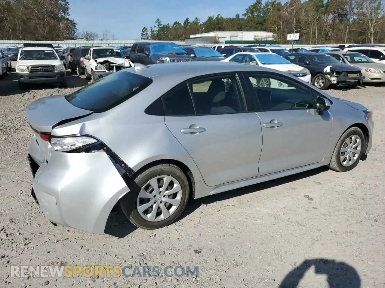 3 Photograph of a damaged car JTDEPMAE7MJ153073 TOYOTA COROLLA 2021