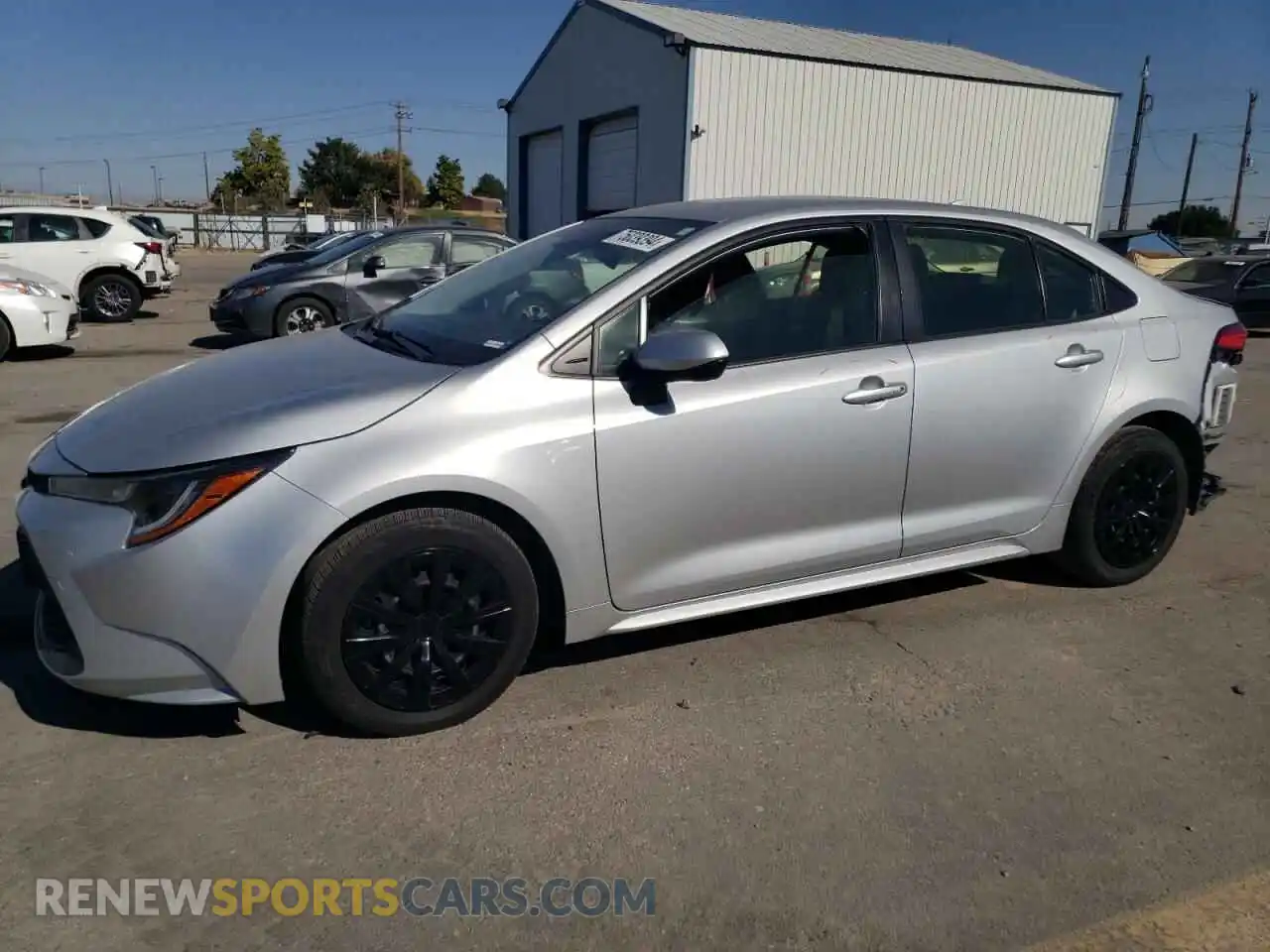 1 Photograph of a damaged car JTDEPMAE7MJ155339 TOYOTA COROLLA 2021