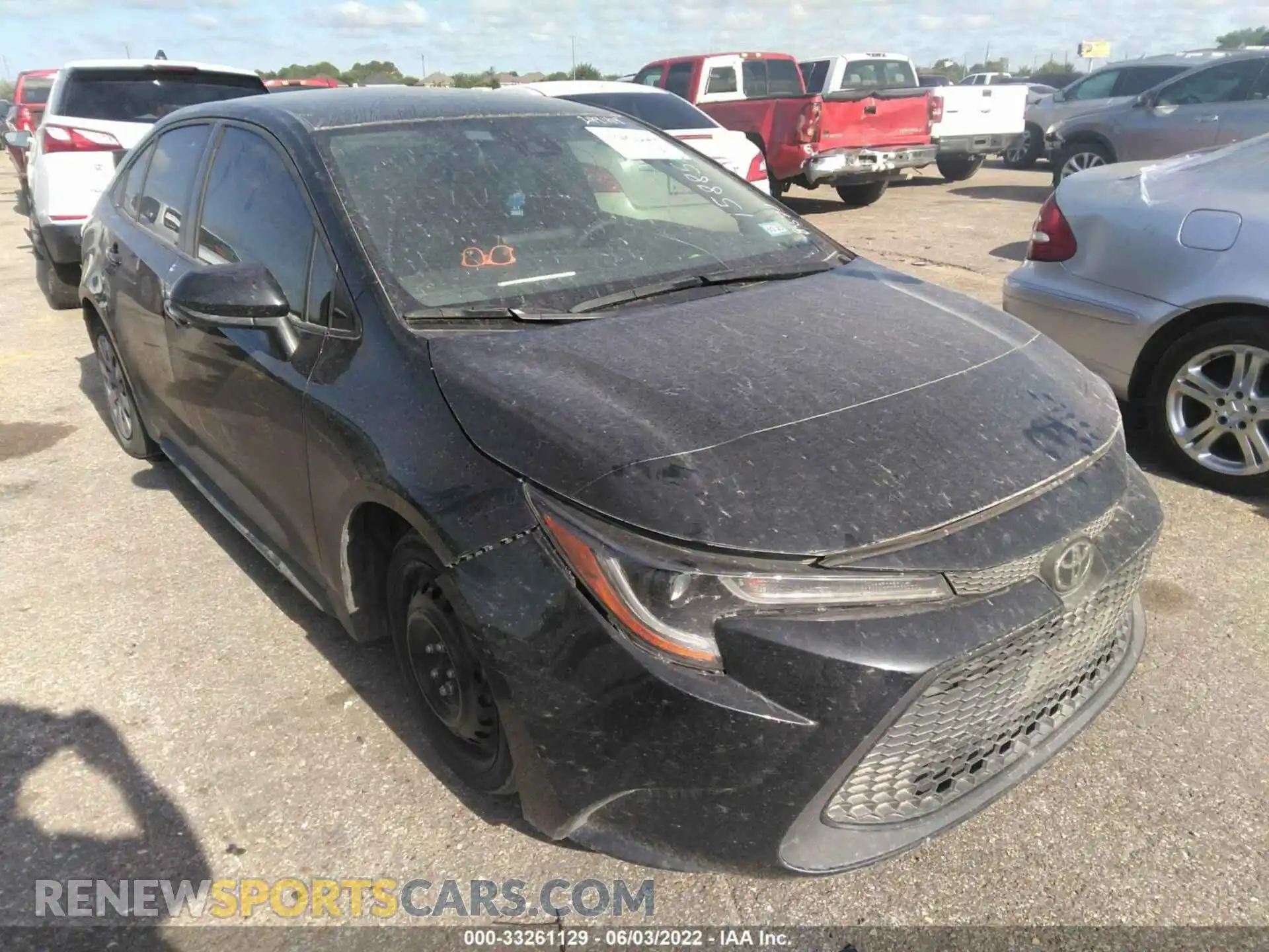 1 Photograph of a damaged car JTDEPMAE7MJ158855 TOYOTA COROLLA 2021