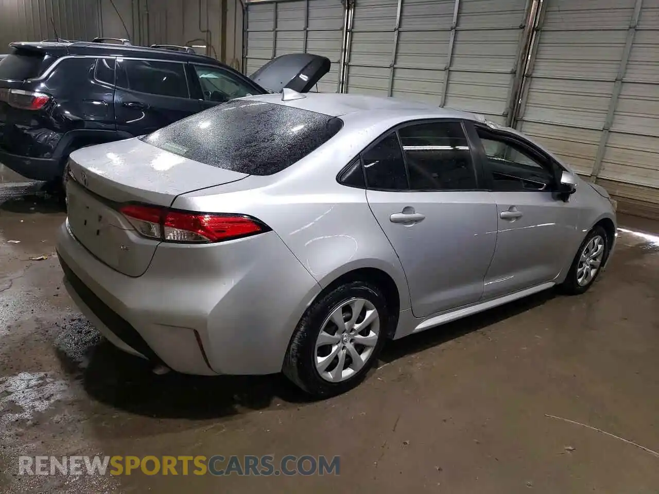 3 fotografías del automóvil dañado JTDEPMAE7MJ160413 TOYOTA COROLLA 2021