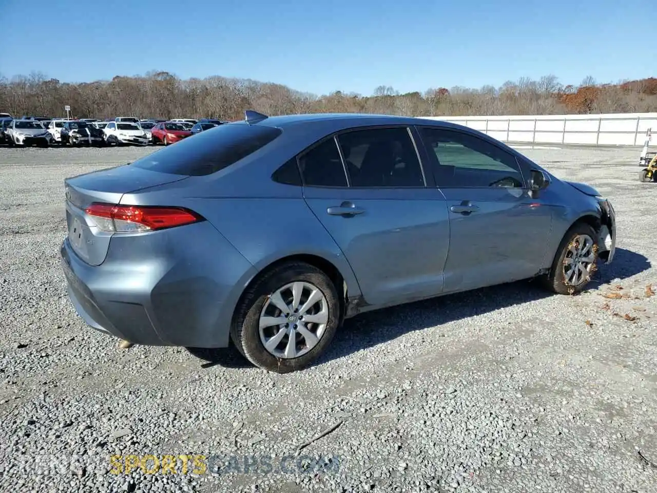 3 Photograph of a damaged car JTDEPMAE7MJ165255 TOYOTA COROLLA 2021