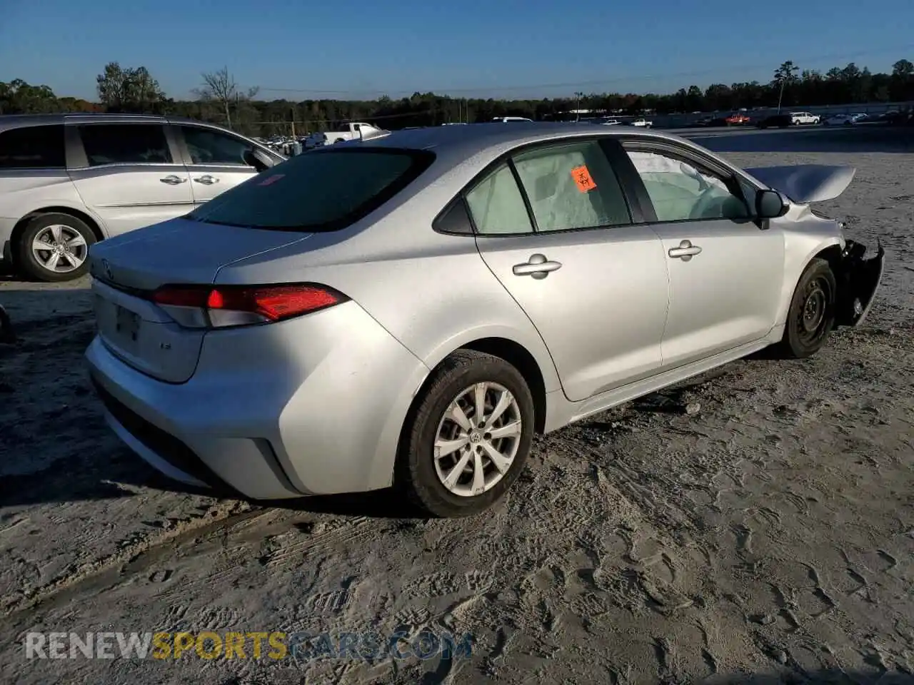 3 Фотография поврежденного автомобиля JTDEPMAE7MJ168706 TOYOTA COROLLA 2021