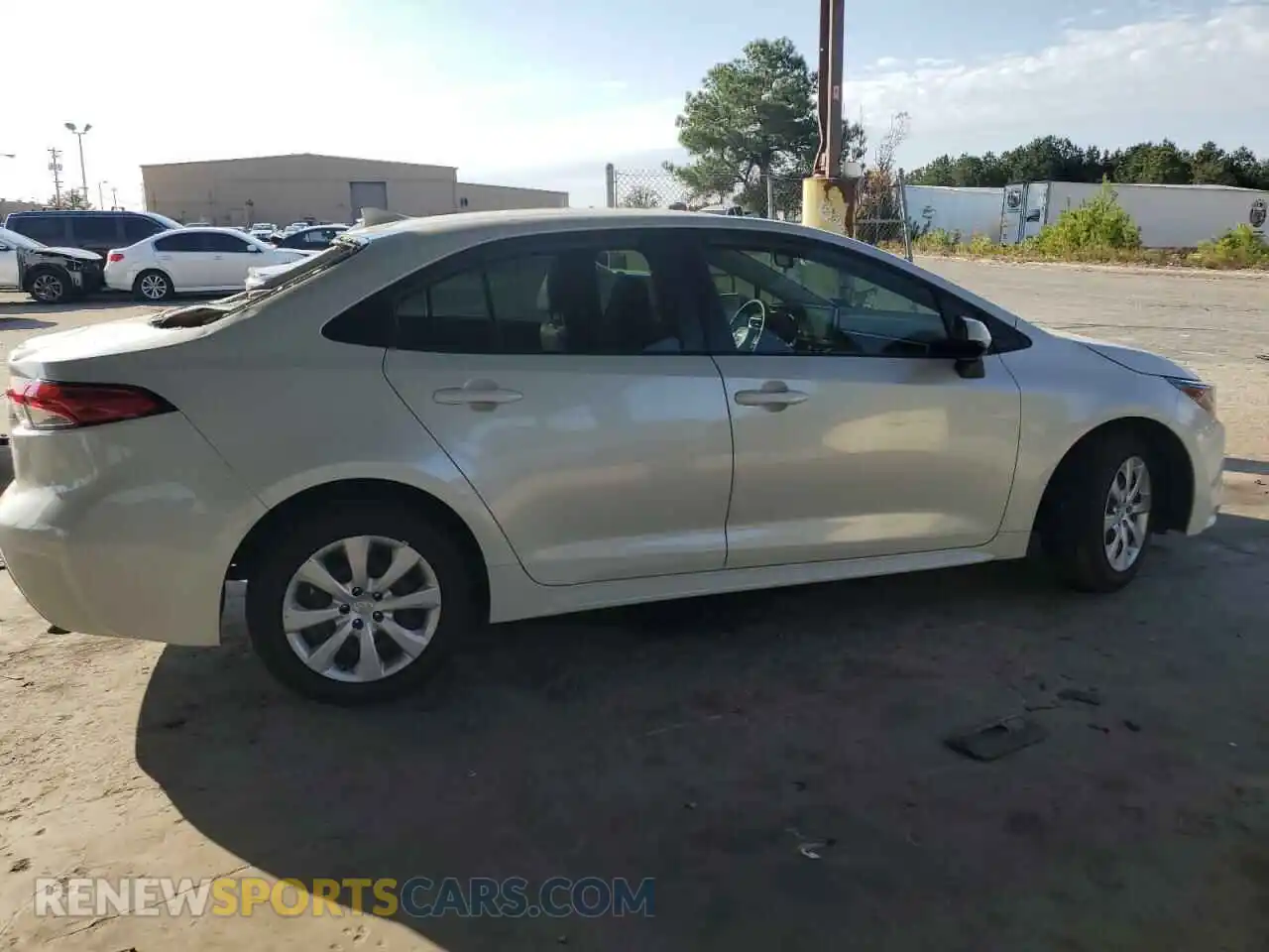 3 Photograph of a damaged car JTDEPMAE7MJ172013 TOYOTA COROLLA 2021