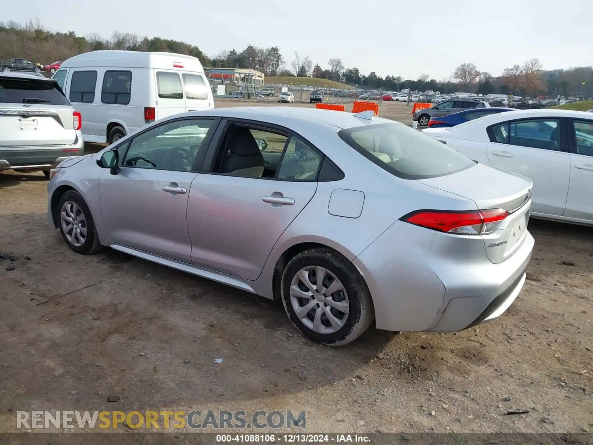 3 Photograph of a damaged car JTDEPMAE7MJ174828 TOYOTA COROLLA 2021