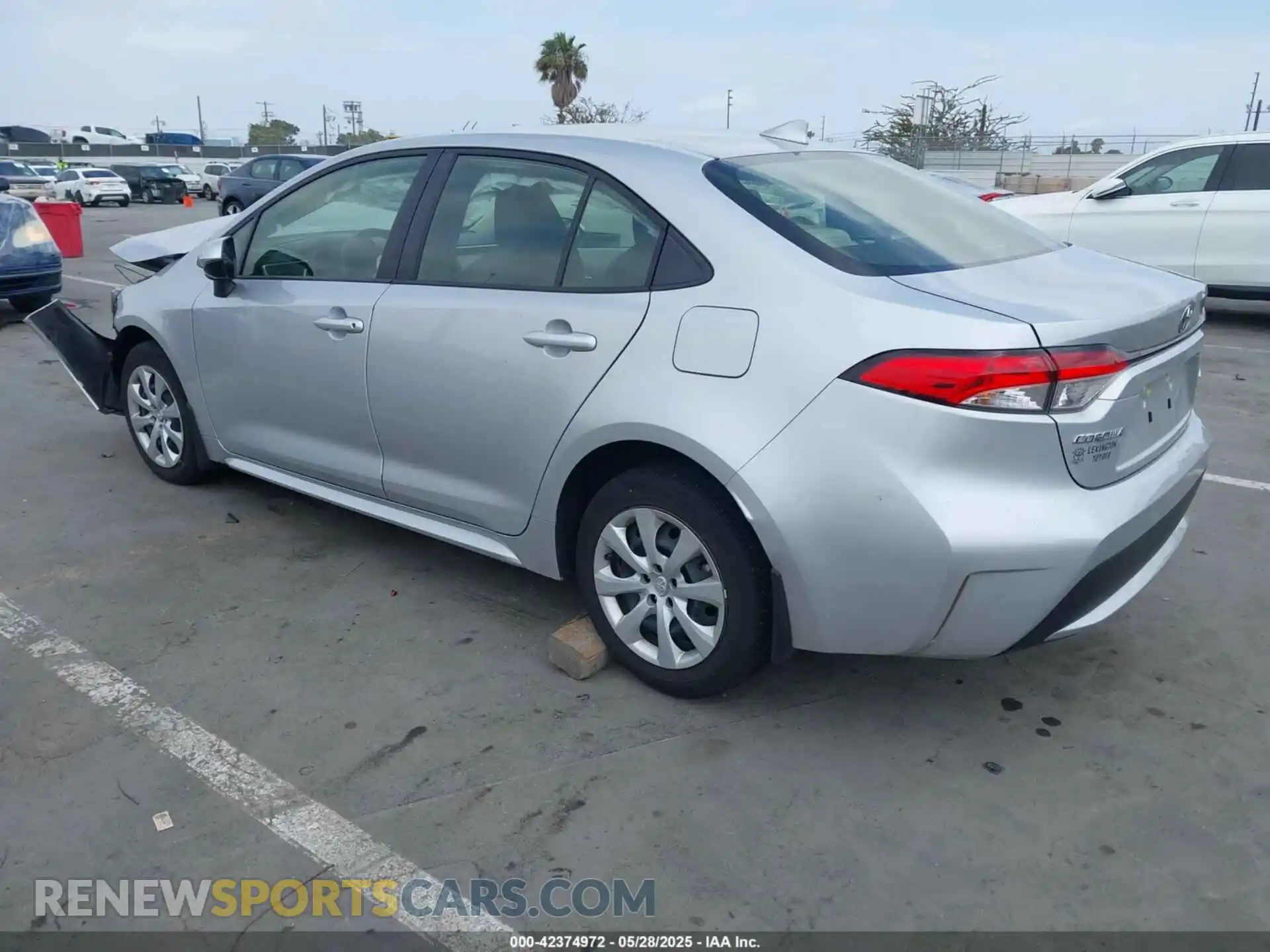 3 Photograph of a damaged car JTDEPMAE7MJ178068 TOYOTA COROLLA 2021