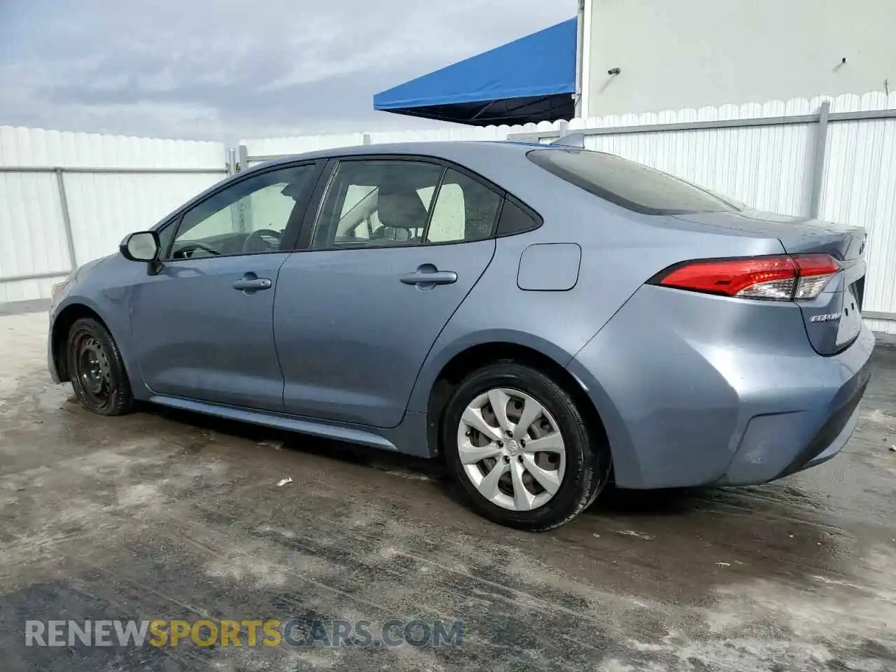 2 Photograph of a damaged car JTDEPMAE7MJ189586 TOYOTA COROLLA 2021