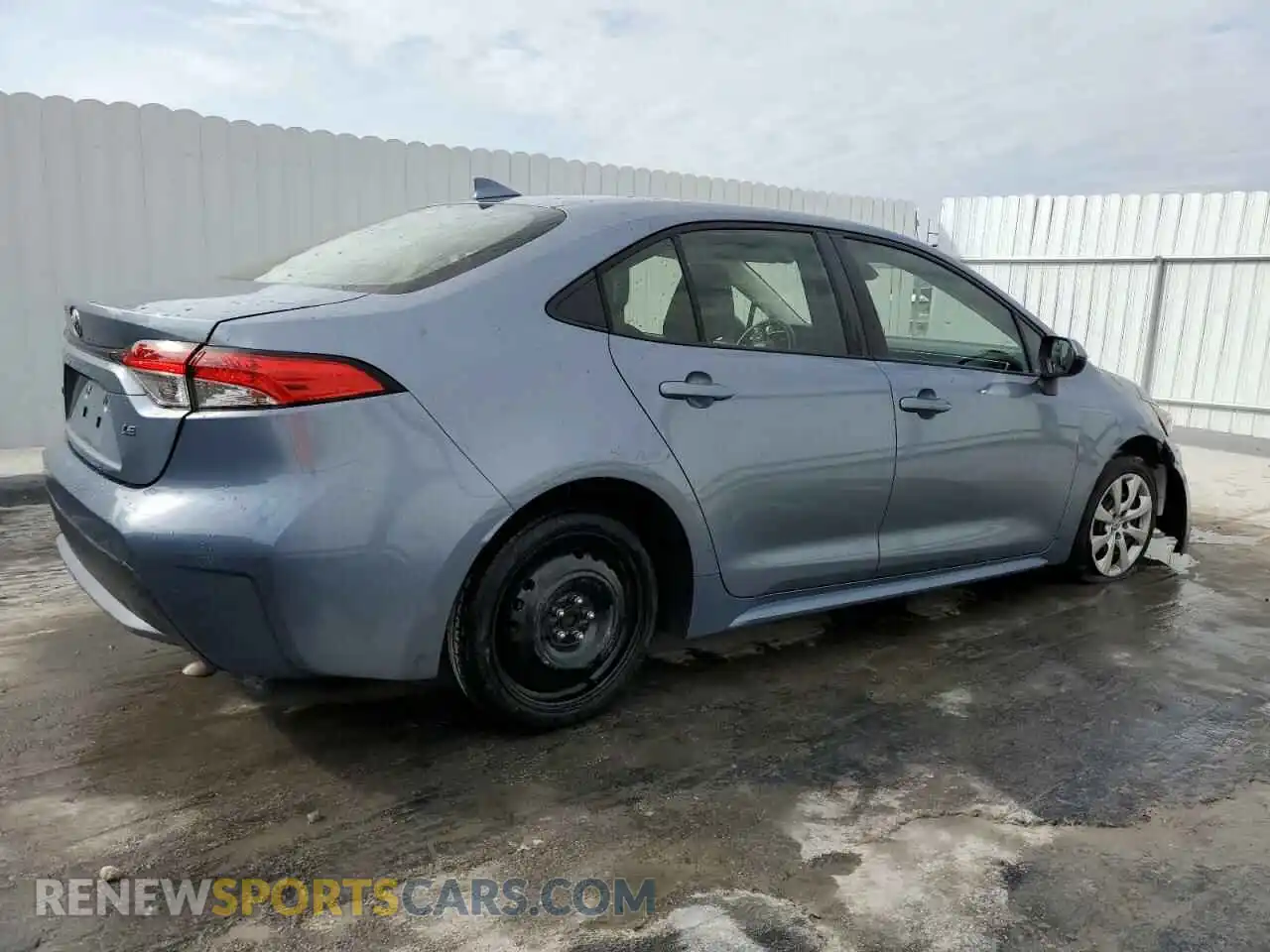 3 Photograph of a damaged car JTDEPMAE7MJ189586 TOYOTA COROLLA 2021