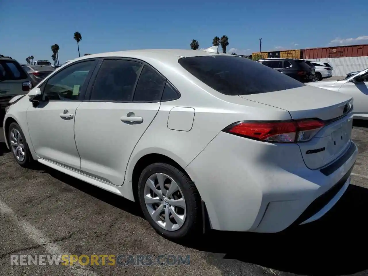 2 Photograph of a damaged car JTDEPMAE8MJ118574 TOYOTA COROLLA 2021