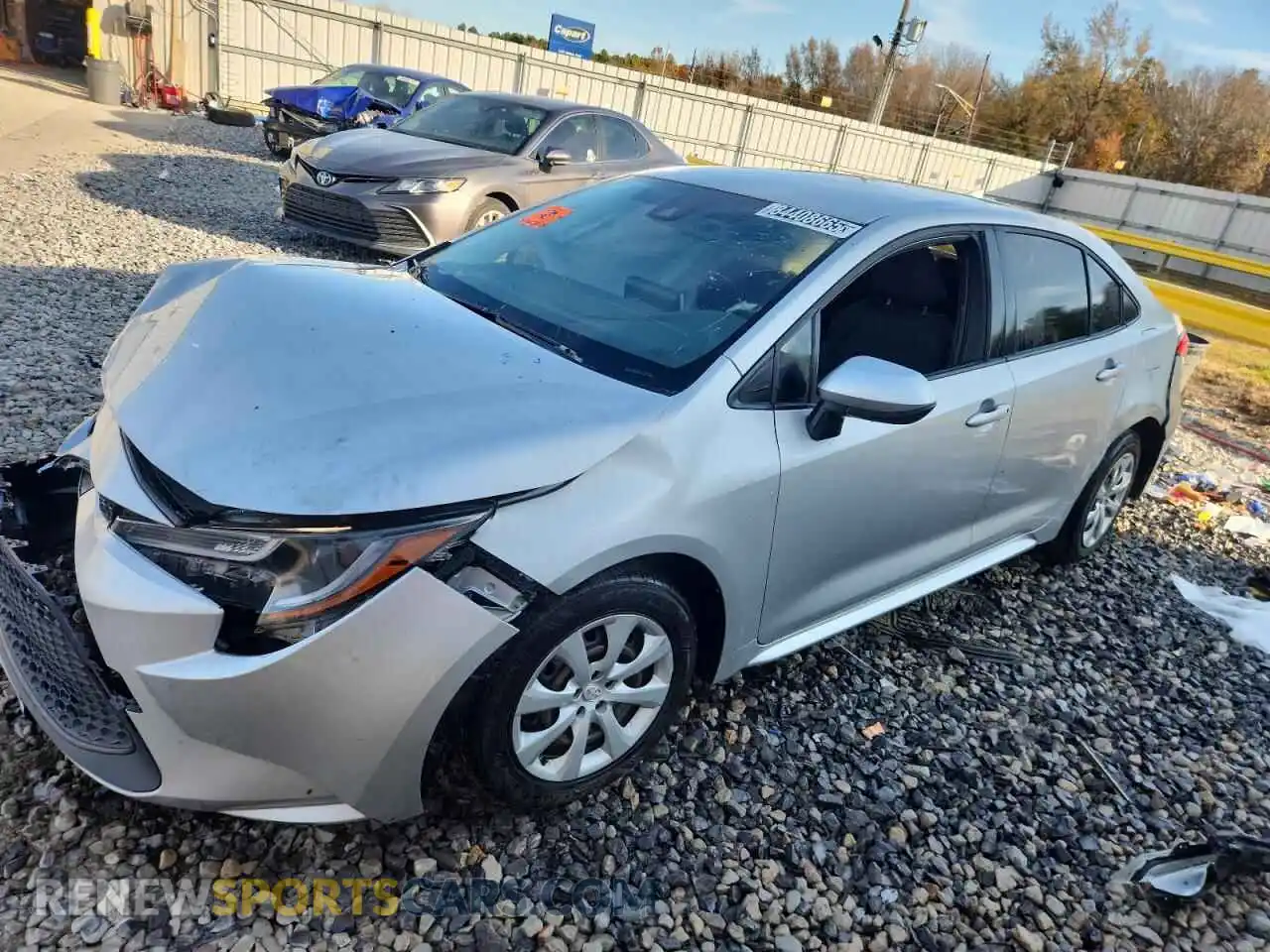 1 Фотография поврежденного автомобиля JTDEPMAE8MJ129056 TOYOTA COROLLA 2021