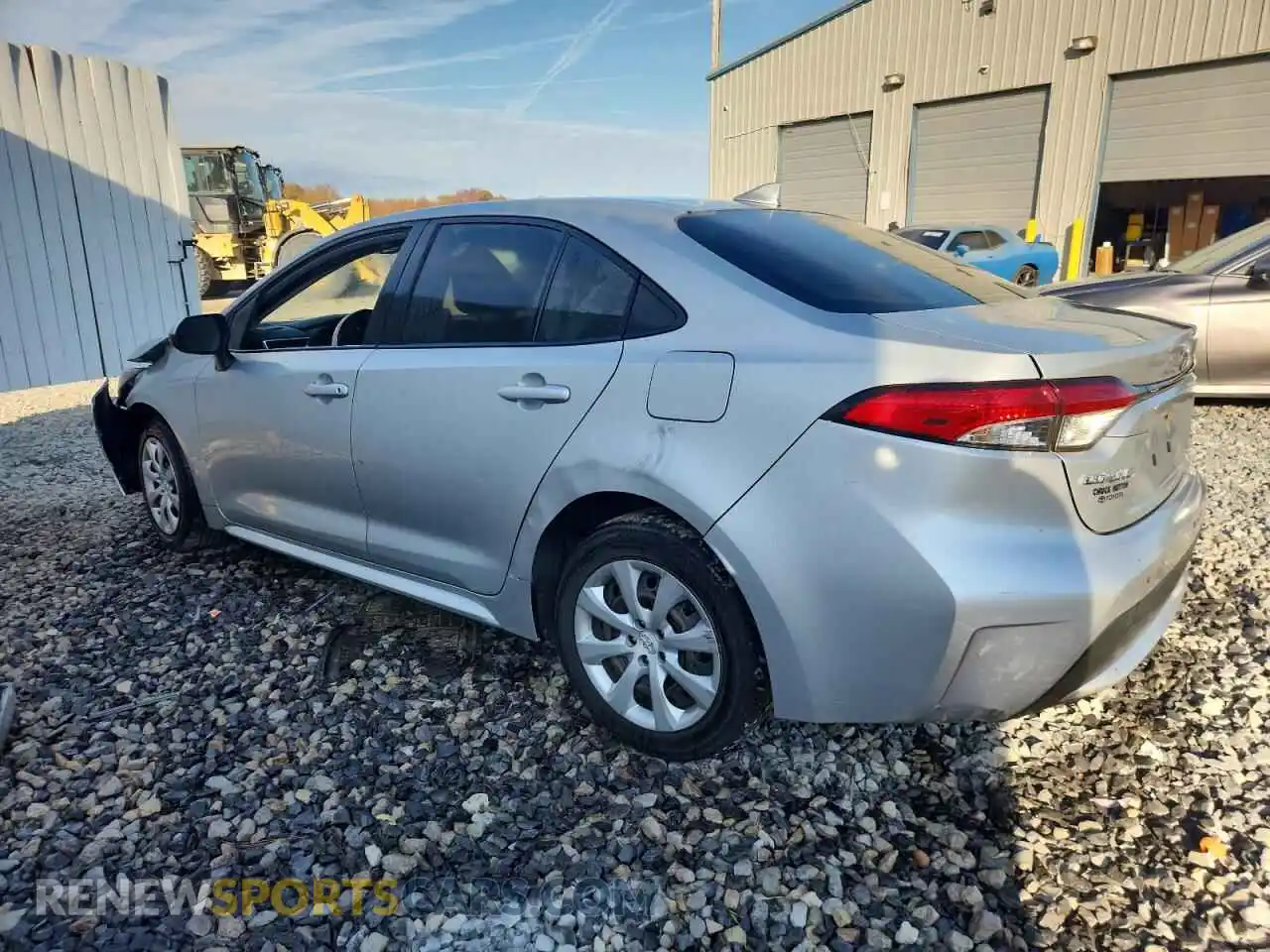 2 Фотография поврежденного автомобиля JTDEPMAE8MJ129056 TOYOTA COROLLA 2021