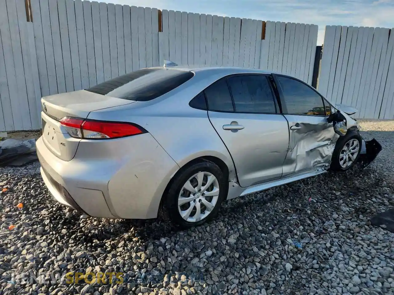 3 Фотография поврежденного автомобиля JTDEPMAE8MJ129056 TOYOTA COROLLA 2021