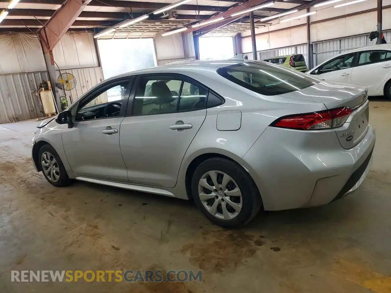 2 Photograph of a damaged car JTDEPMAE8MJ129266 TOYOTA COROLLA 2021