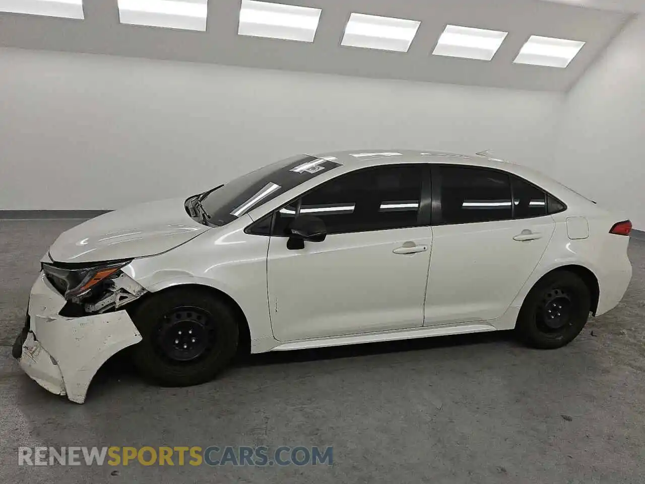 1 Photograph of a damaged car JTDEPMAE8MJ129803 TOYOTA COROLLA 2021