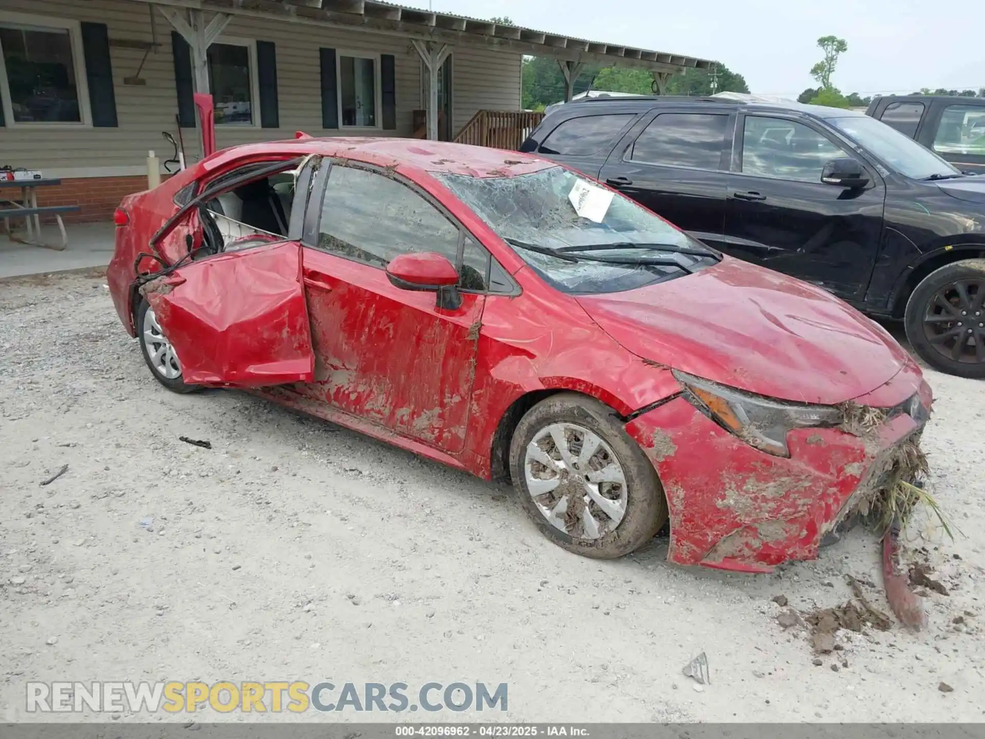 1 Photograph of a damaged car JTDEPMAE8MJ132880 TOYOTA COROLLA 2021
