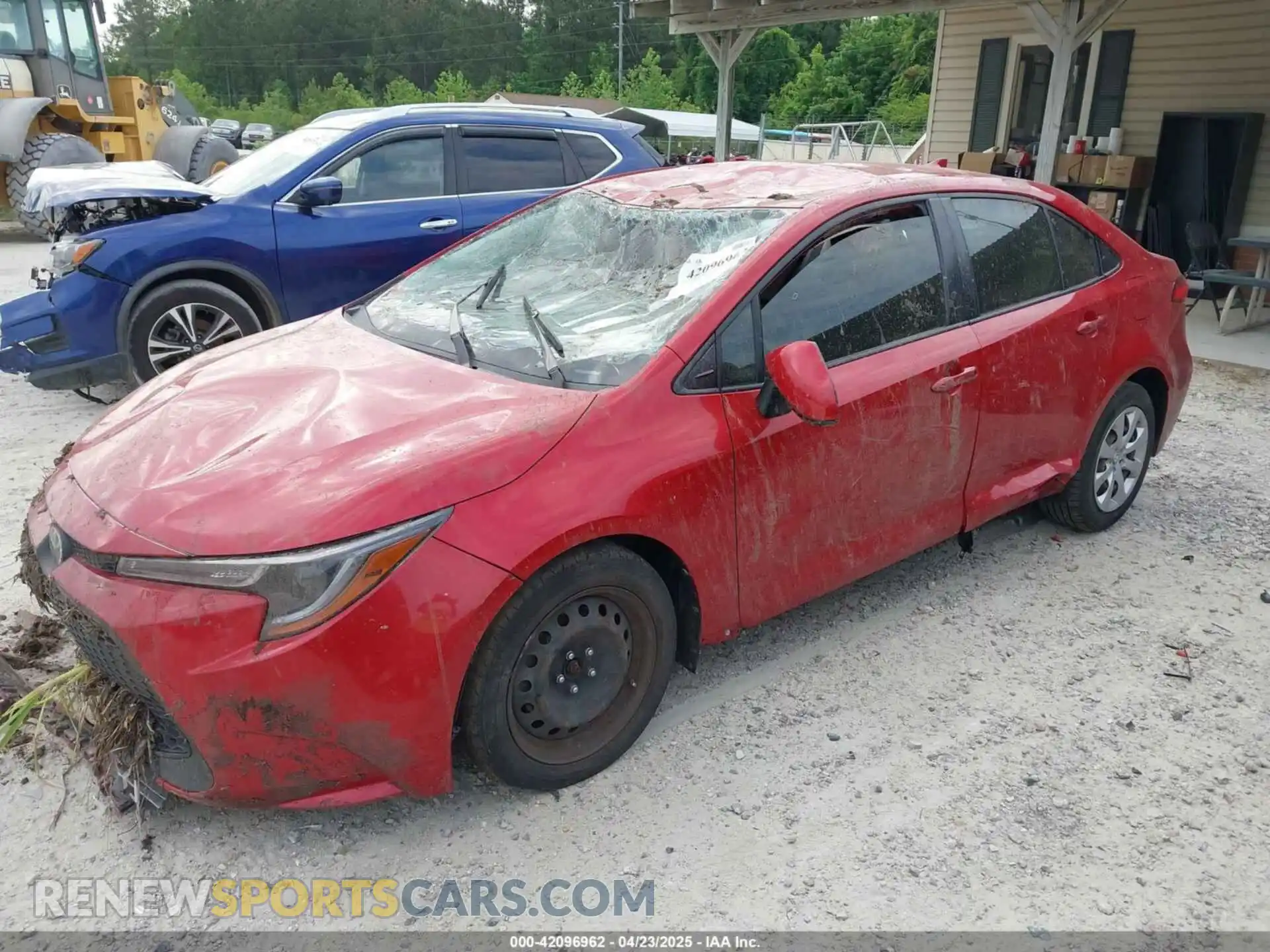 2 Photograph of a damaged car JTDEPMAE8MJ132880 TOYOTA COROLLA 2021