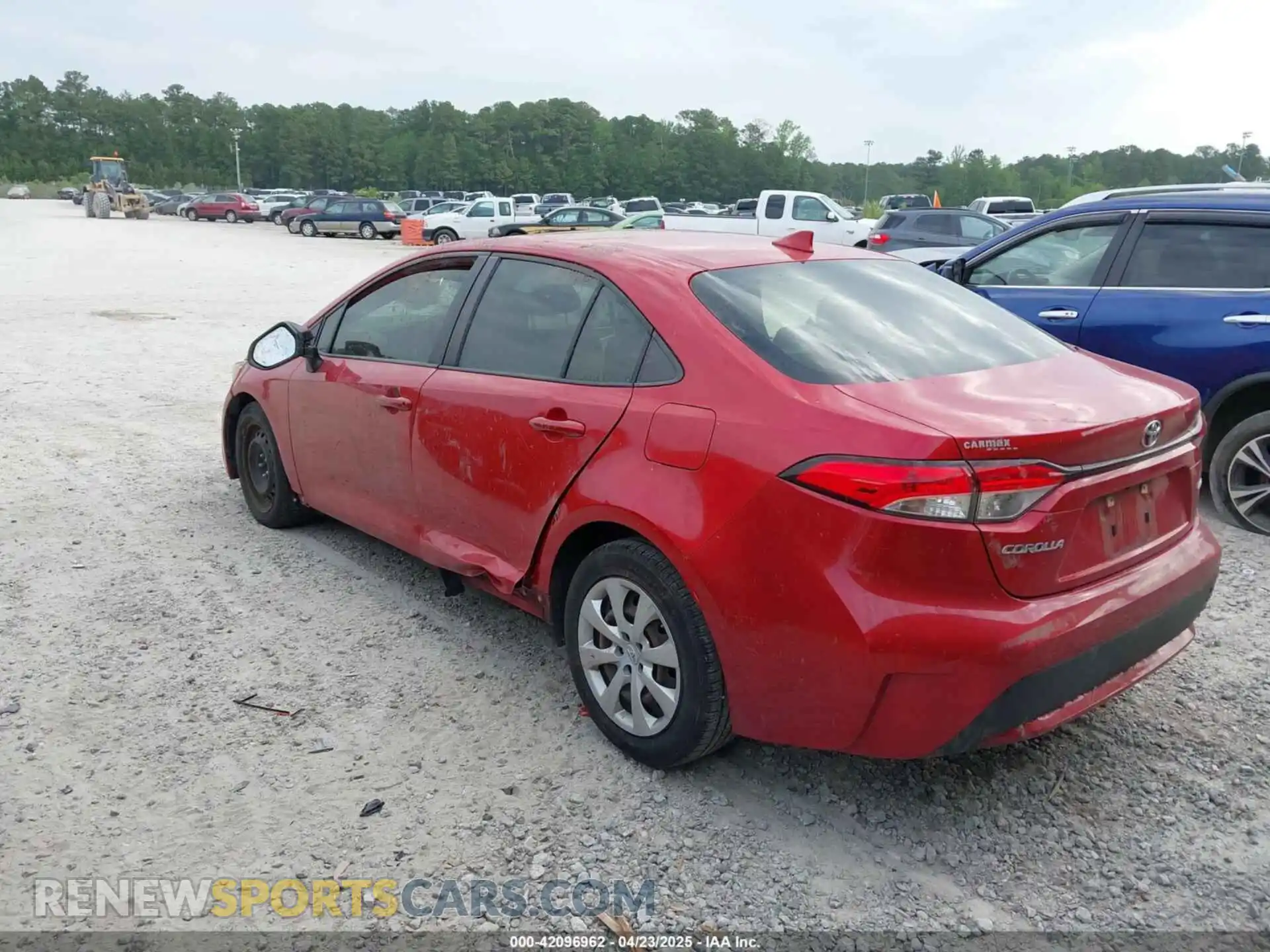 3 Photograph of a damaged car JTDEPMAE8MJ132880 TOYOTA COROLLA 2021