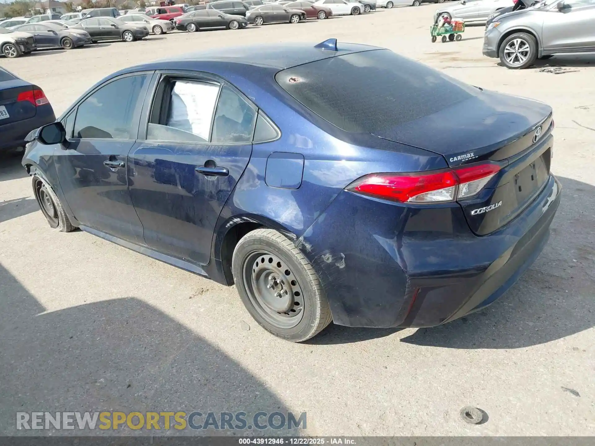 3 Photograph of a damaged car JTDEPMAE8MJ134418 TOYOTA COROLLA 2021