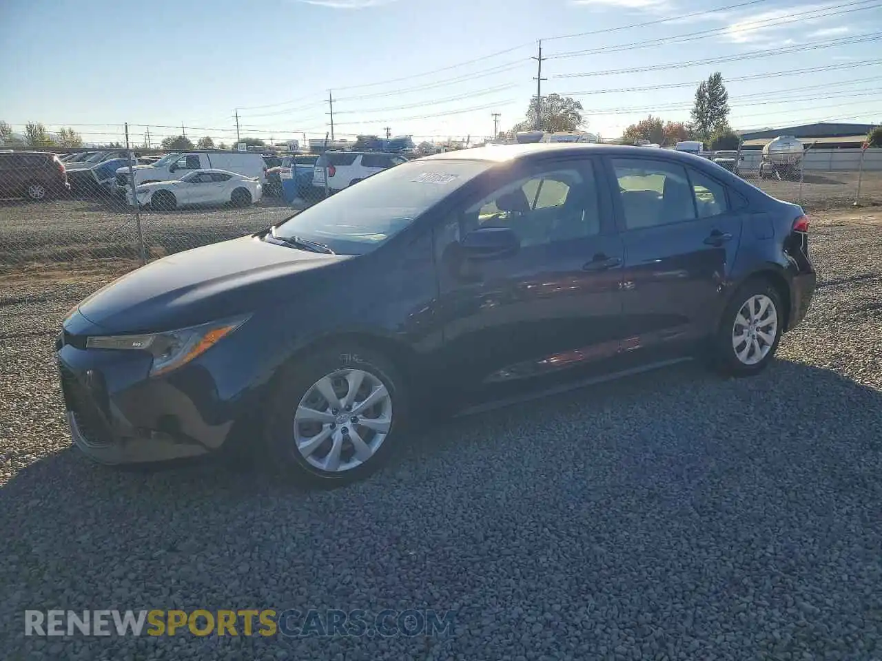 1 Photograph of a damaged car JTDEPMAE8MJ141451 TOYOTA COROLLA 2021