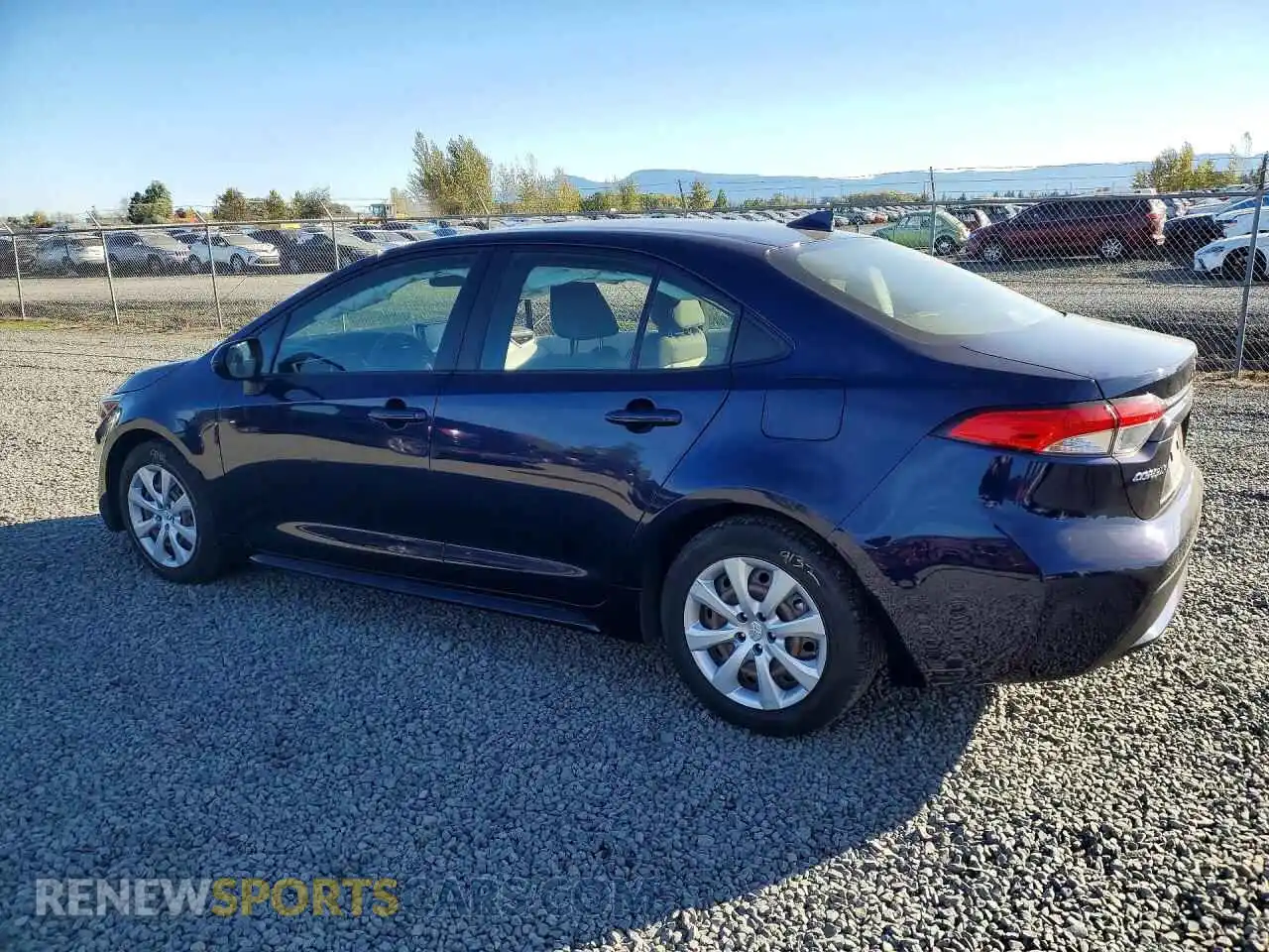 2 Photograph of a damaged car JTDEPMAE8MJ141451 TOYOTA COROLLA 2021