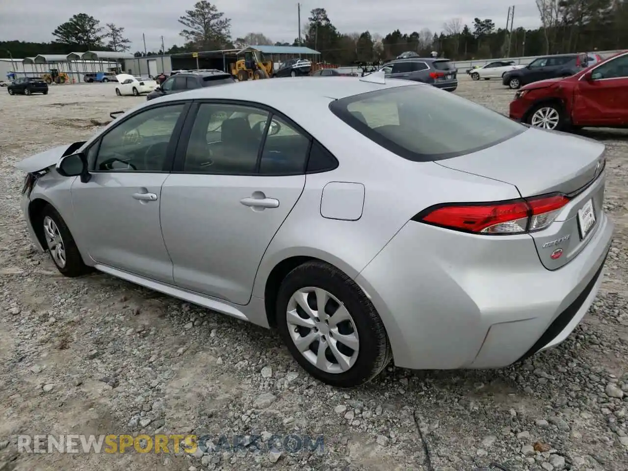 3 Photograph of a damaged car JTDEPMAE8MJ145466 TOYOTA COROLLA 2021